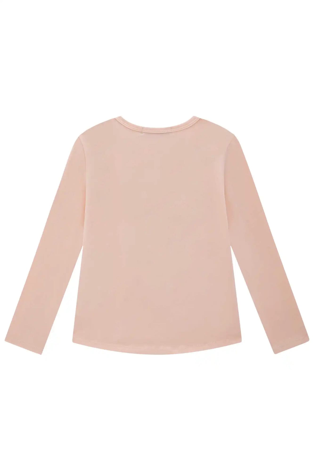 Blusa Infantil Kukiê Inverno Rosa Cachorrinha com Strass