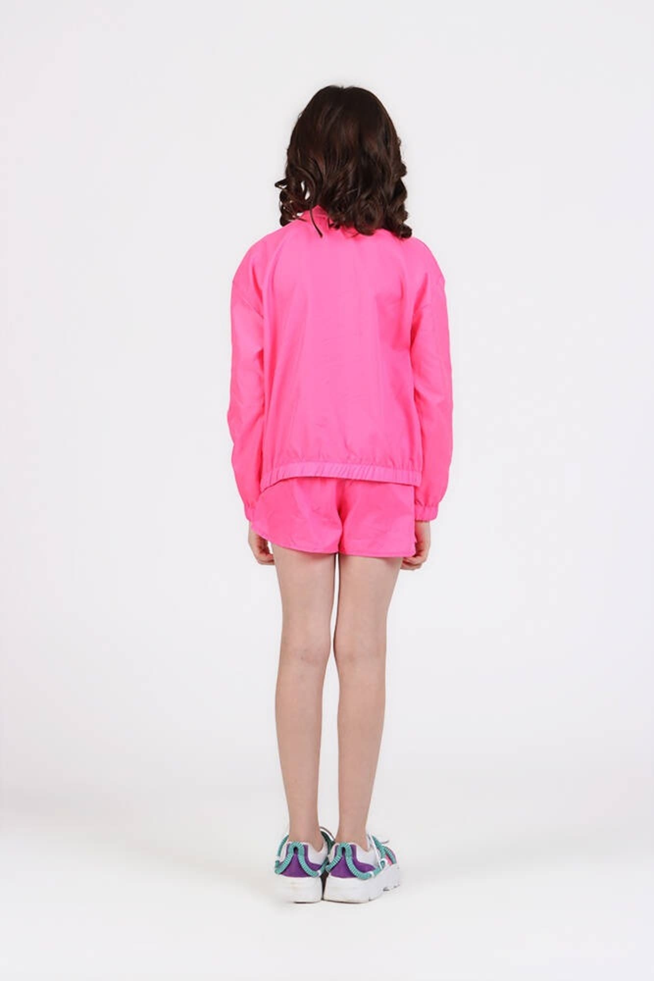 Shorts Infantil Siri Kids Sport Dani Rosa Neon 41788