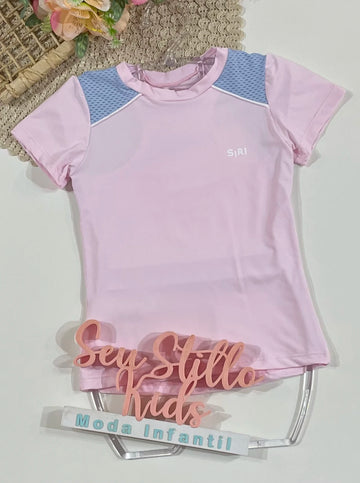 Blusa Infantil Siri Kids Sports Laila Rec Rosa 42643