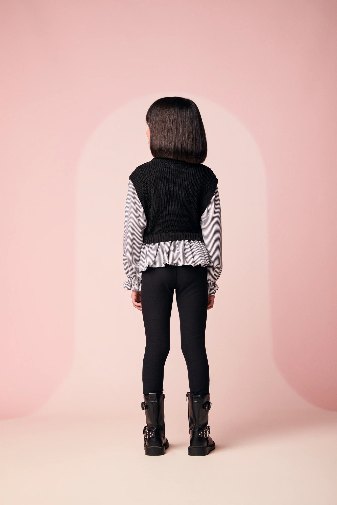 Calça Legging Infantil Momi Inverno Preta