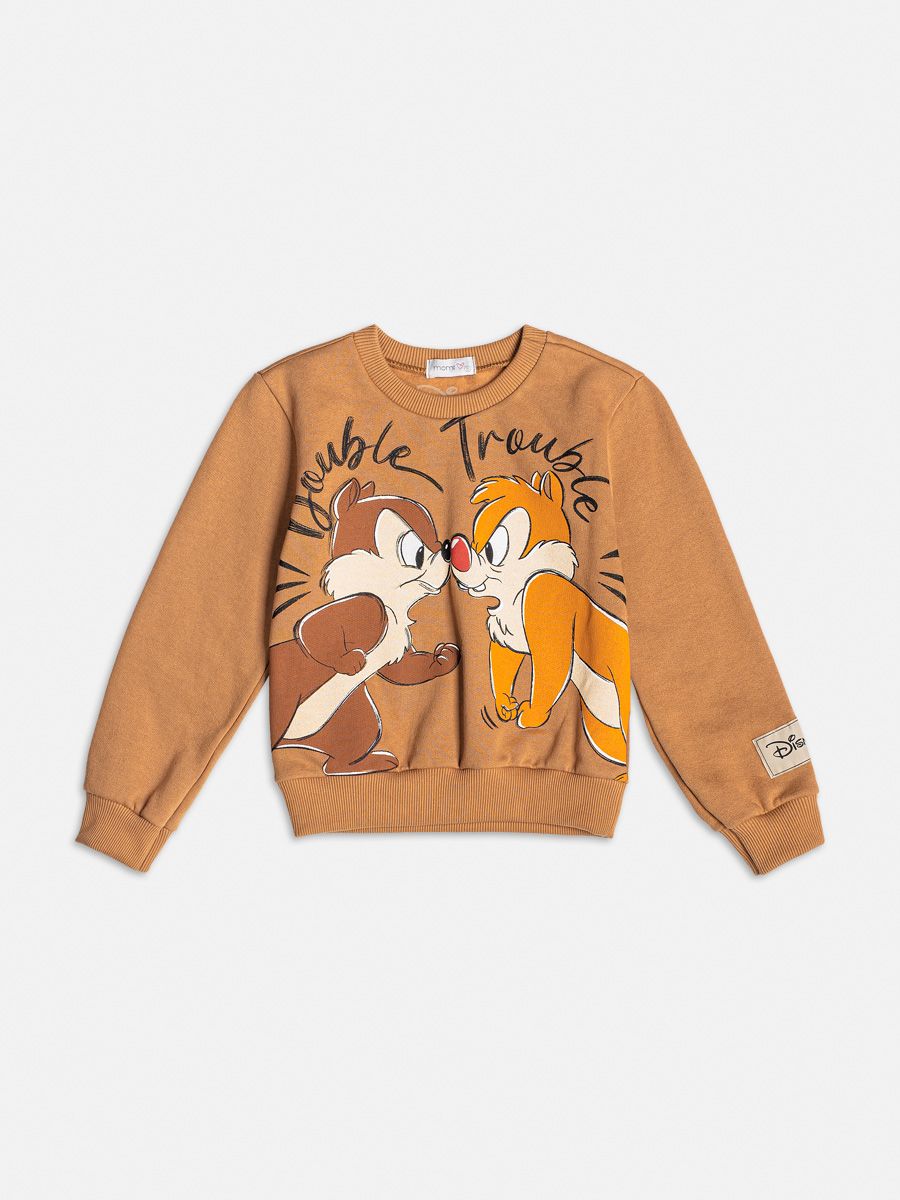 Moletom Infantil Momi Inverno Flanelado Tico e Teco Disney