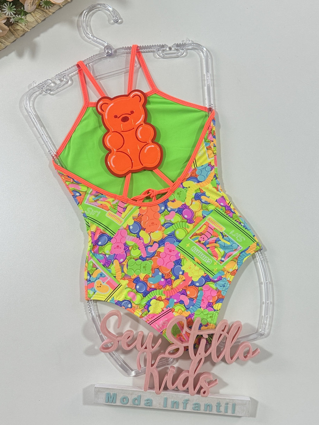 Maiô Infantil Siri Kids Bela Gummy 39095