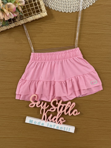 Saia infantil Cinti Verão Saída de Praia Rosa