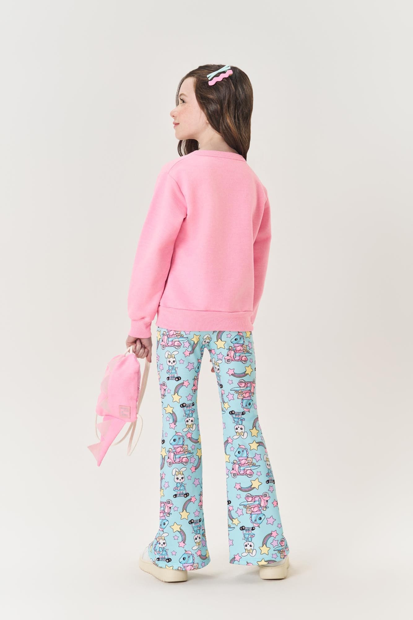 Conjunto Infantil Cinti Inverno Calça e Blusa Dino com Mochila