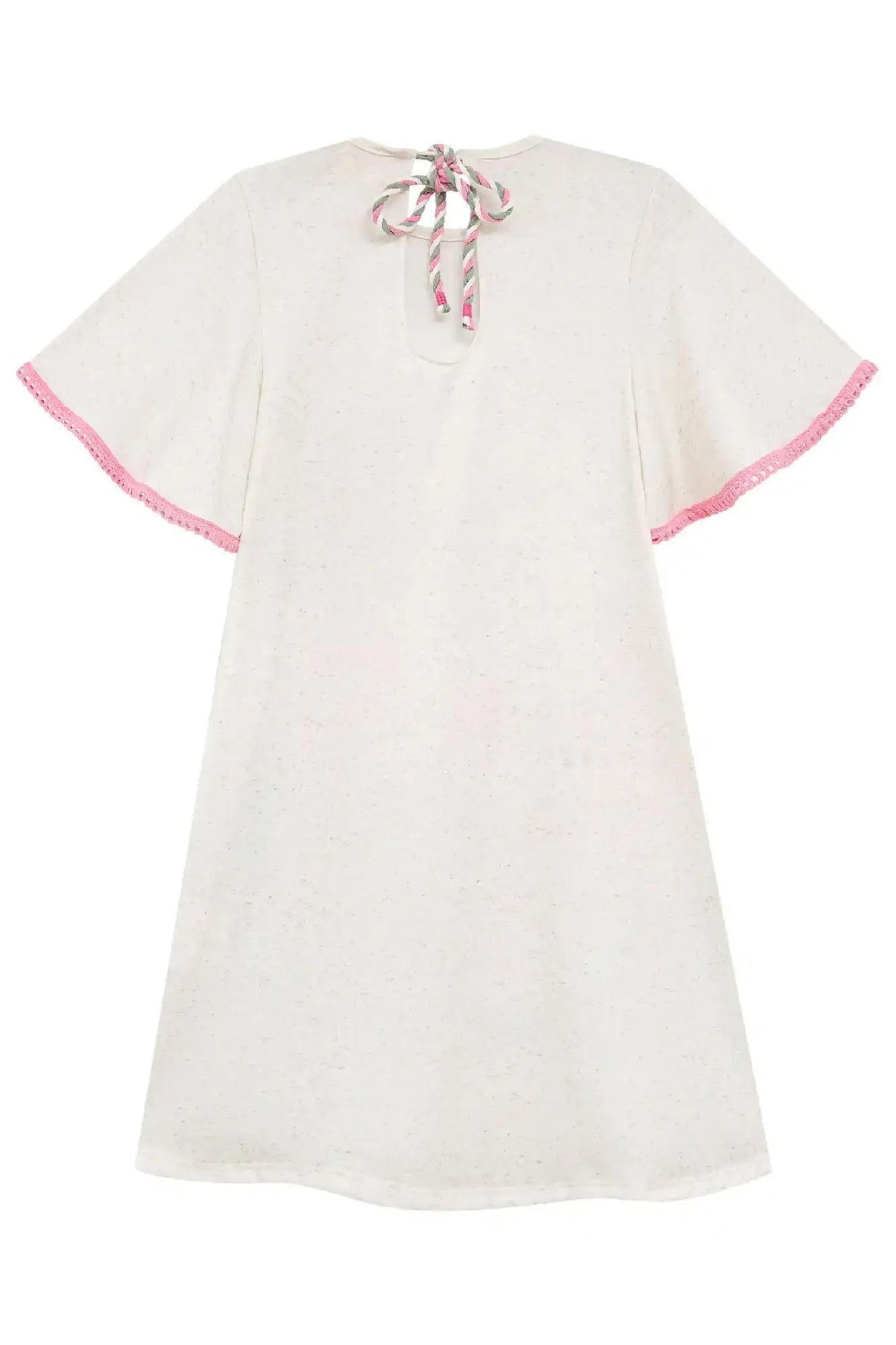 Vestido Infantil Kukiê Verão Off White Menininha Cantora