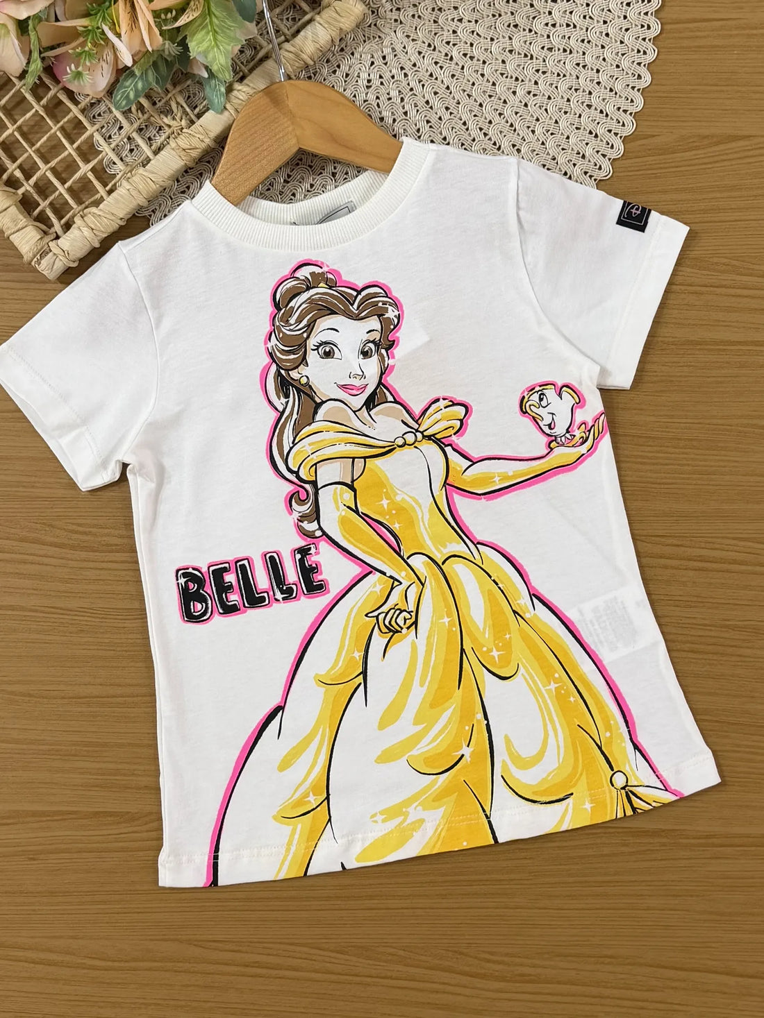 Conjunto Infantil Bimbi Inverno com Calça Preta e Blusa Manga Longa Branca Bela