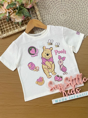 Blusa Infantil Momi Inverno Braca Ursinho Pooh