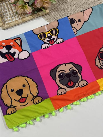 Toalha Infantil Siri Kids Cristal Funny Dog 40701
