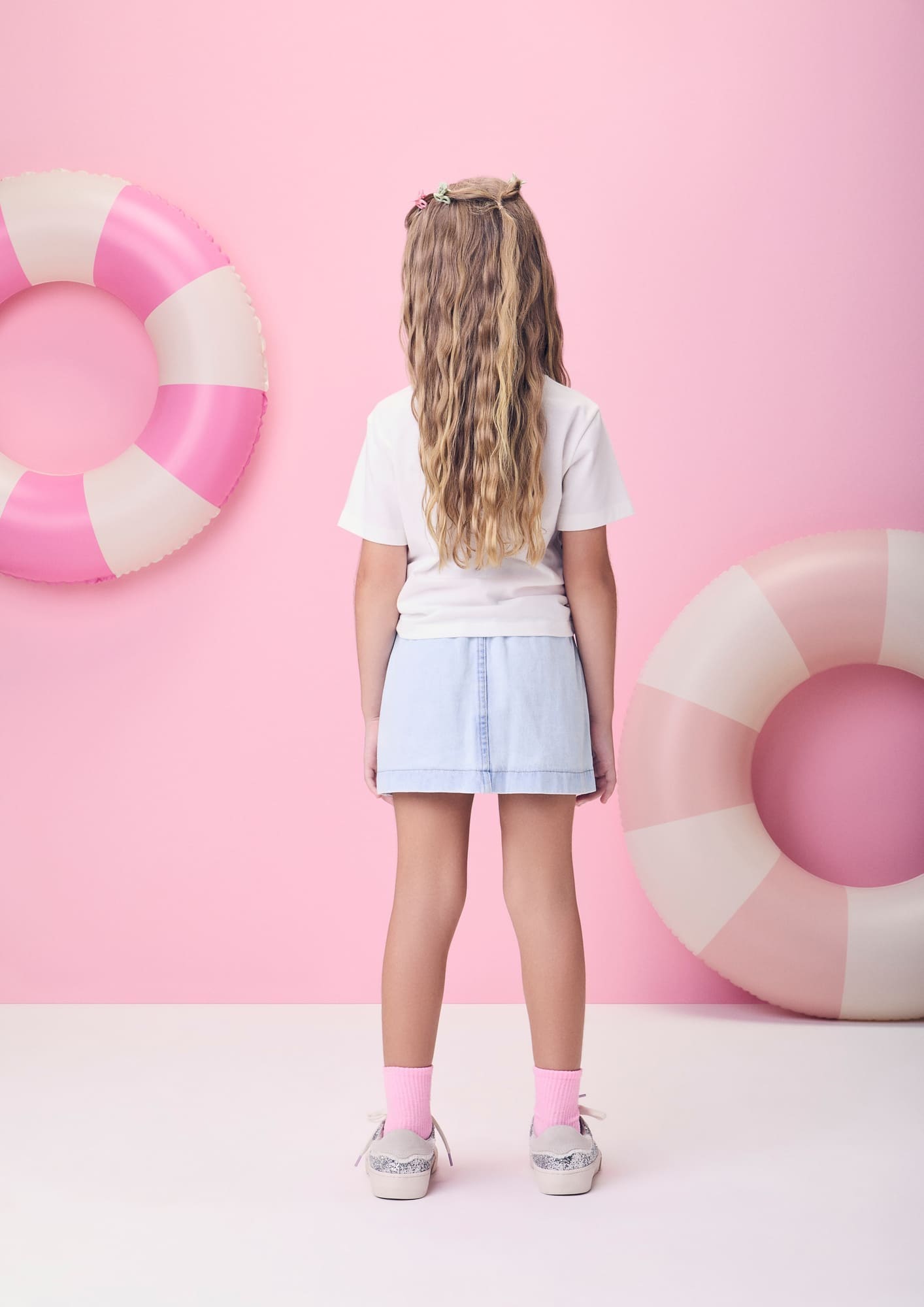 Blusa Infantil Momi Verão Branca Hello Kitty e Amigos