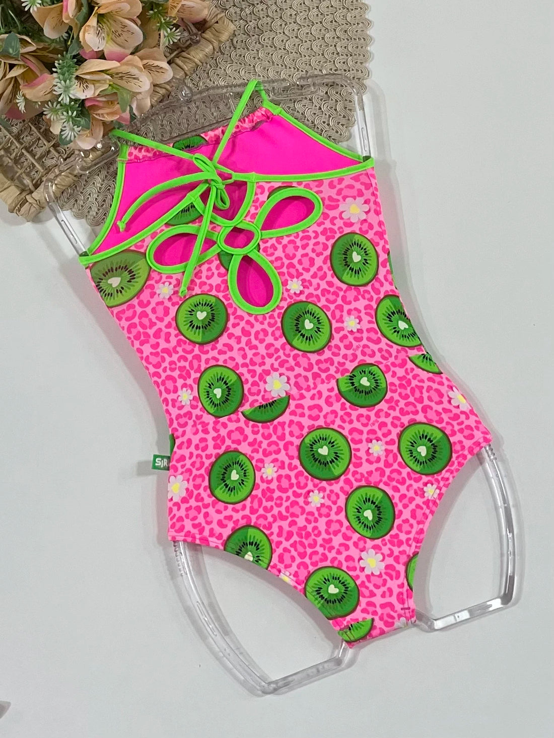 Maiô Infantil Siri Kids Rosa Lara Kiwi 43046