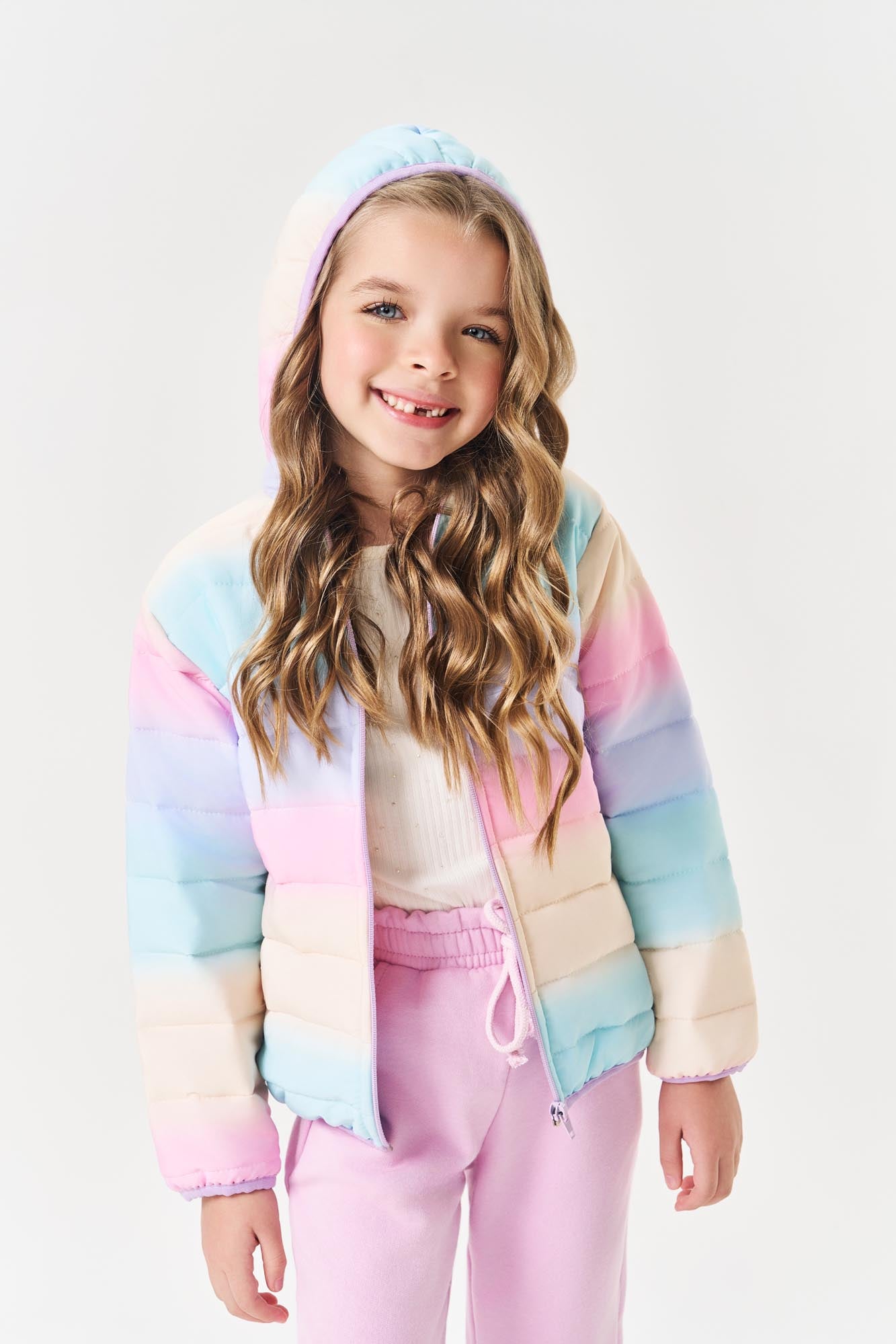 Jaqueta Infantil Cinti Inverno Candy Colors