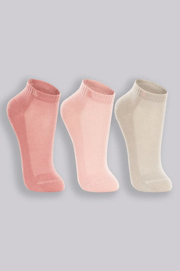 Meia Infantil Lupo Kids Cano Curto Colorida - Kit com 3