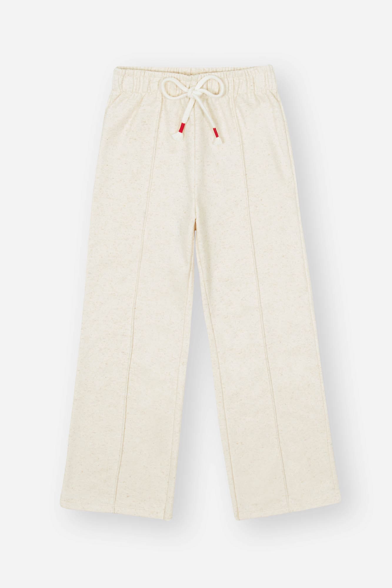 Conjunto Infantil Cinti Inverno Calça Wide Leg E Moletom Flanelado Coração