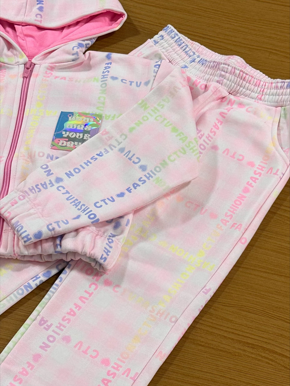 Conjunto Infantil Catavento Inverno Calça e Jaqueta Barbie Fashion