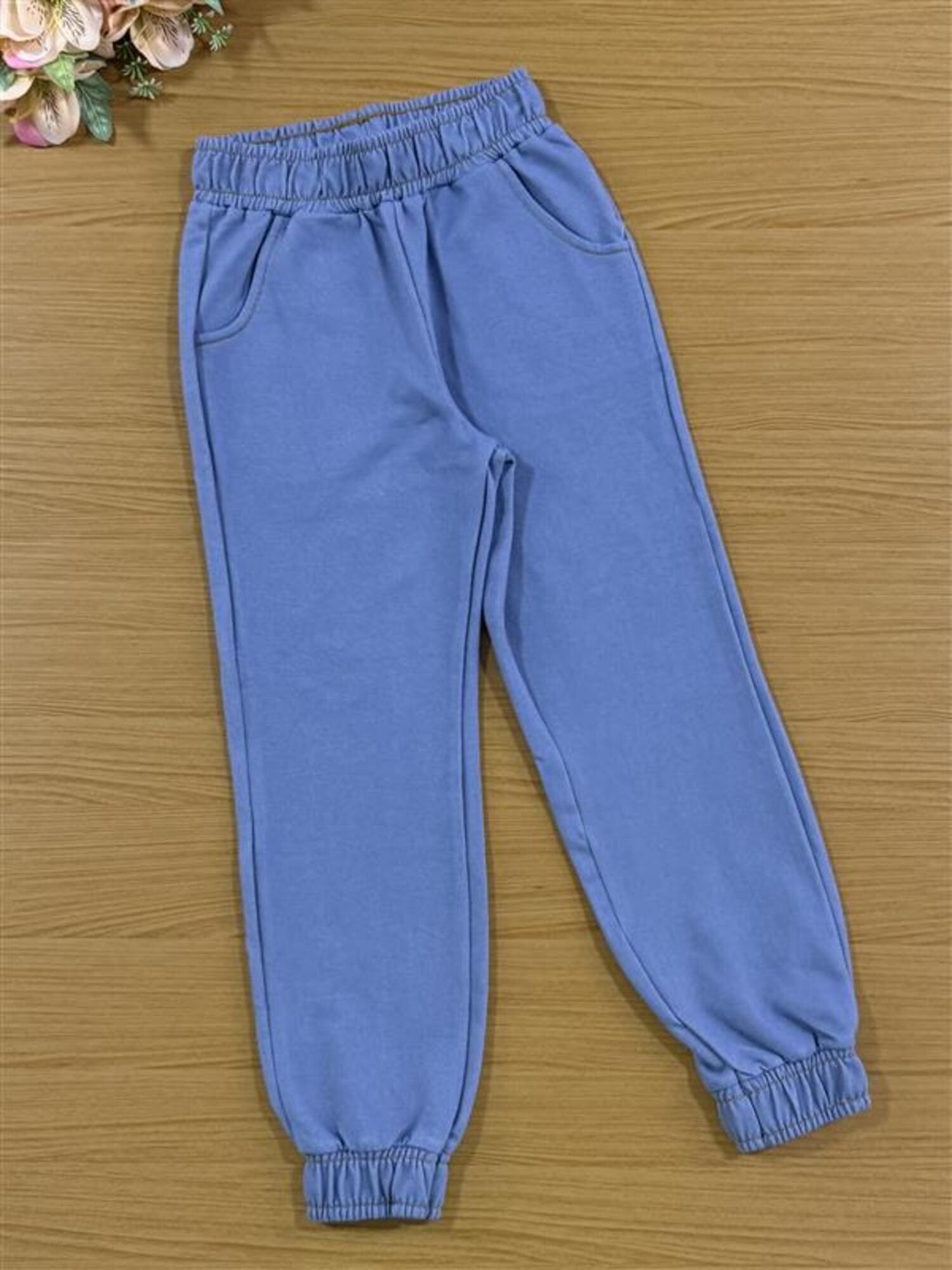 Conjunto Infantil Cinti Inverno com Calça e Jaqueta Jeans Claro Ursinhos