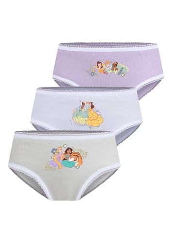 Kit Calcinha Infantil Lupo Princesas Disney