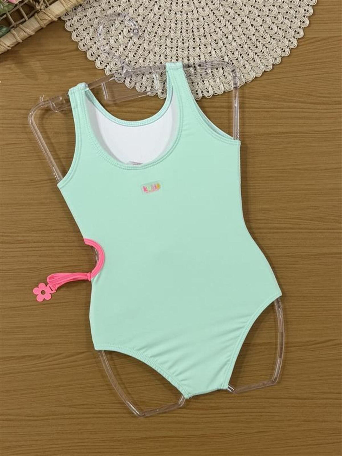 Maiô Infantil Kukiê Verão Verde Borboleta