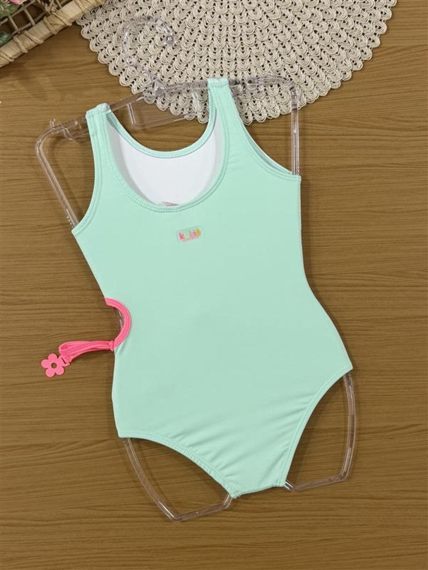 Maiô Infantil Kukiê Verão Verde Borboleta