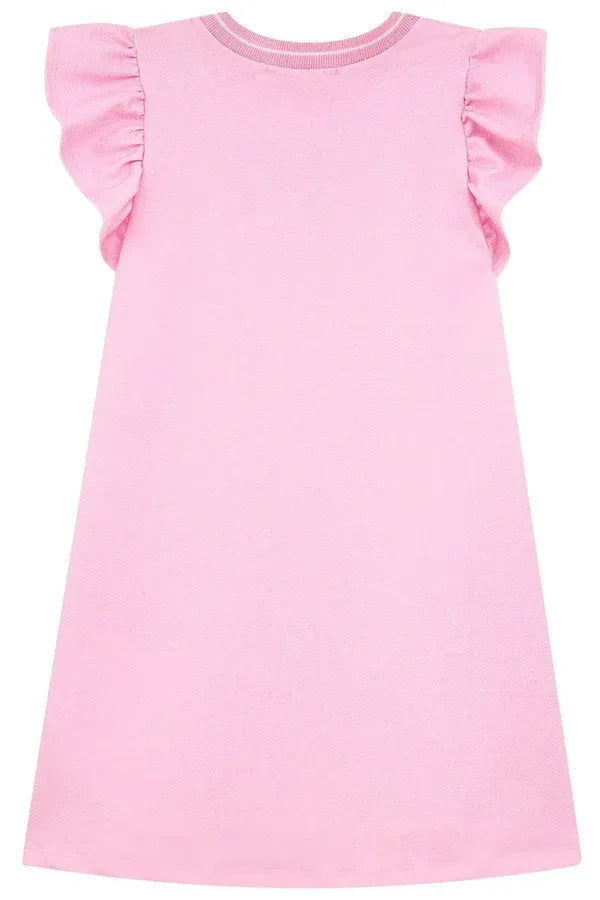 Vestido Infantil Kukiê Rosa Borboletinha Perola
