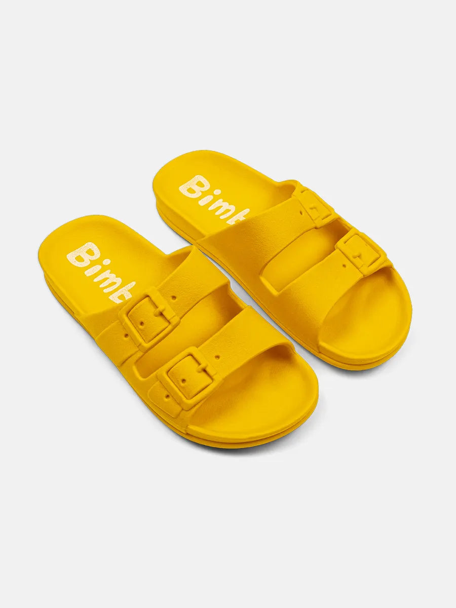 Chinelo Infantil Menina Bimbi Amarelo