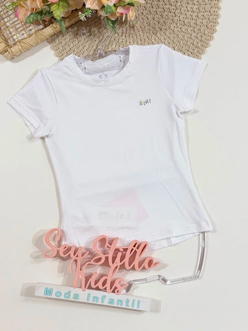 Blusa Infantil Siri Kids Sports Maria New Branca 42987