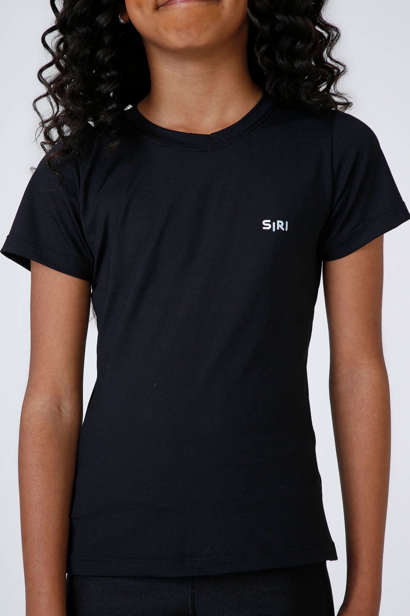 Blusa Infantil Siri Kids Sport Maria New Preto 42987