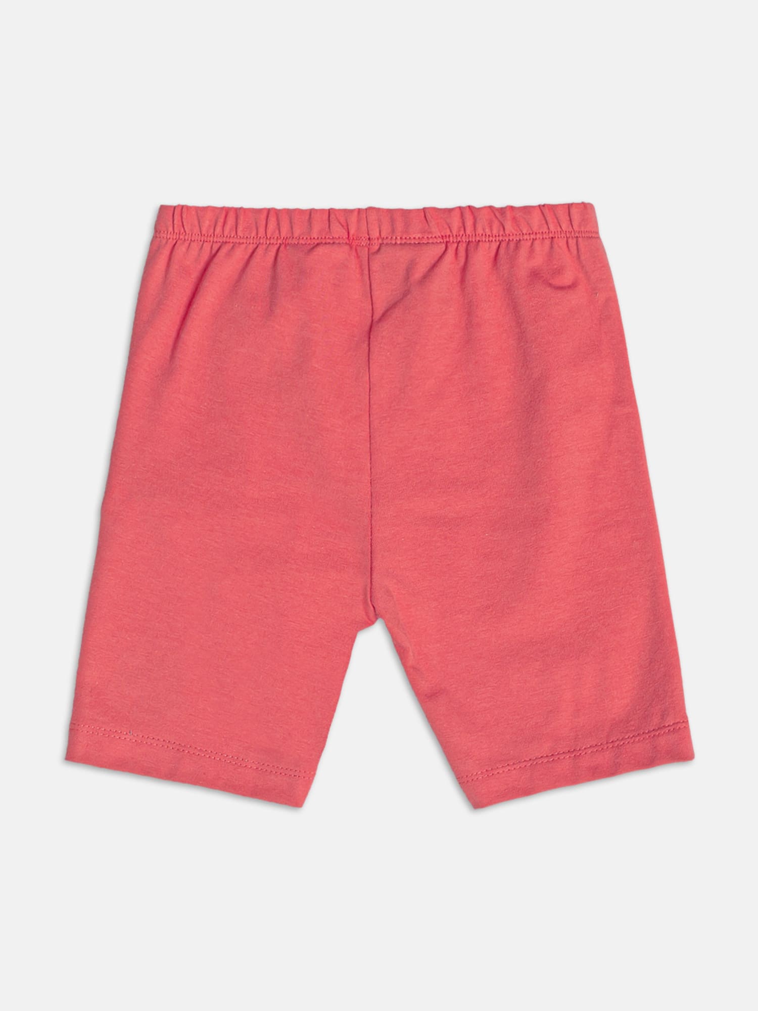 Conjunto Infantil Momi Verão com Shorts Ciclista Vermelho e Blusa Branca Hello Kitty Viagem