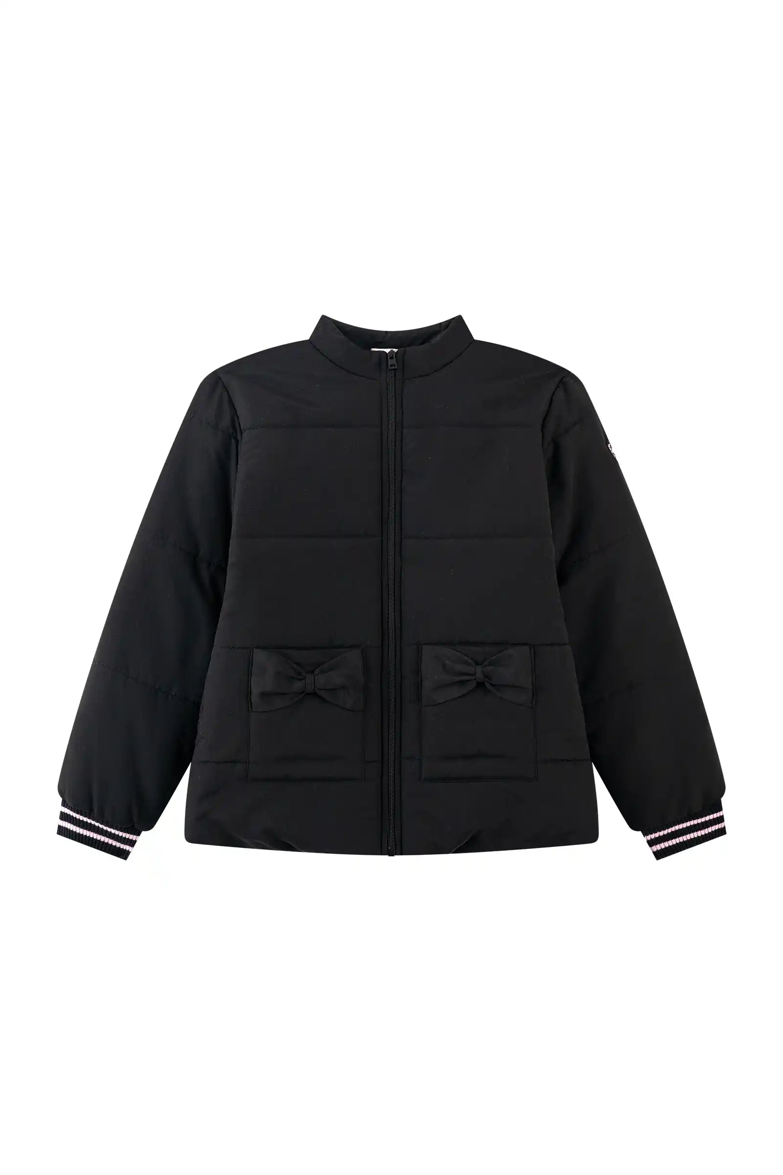 Jaqueta Infantil Kukiê Inverno Puffer Preta