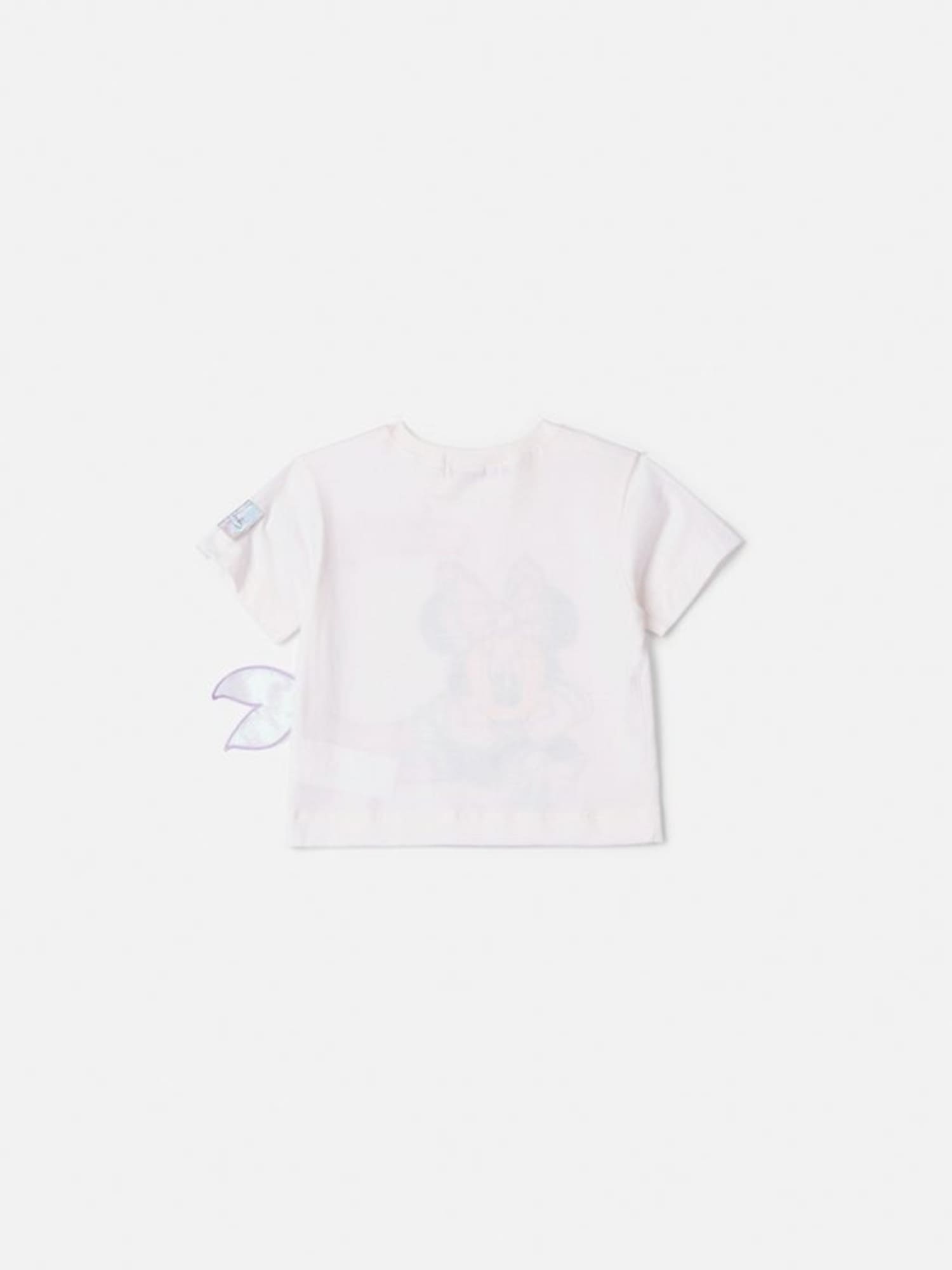 Blusa Infantil Animê Verão Branca Minnie Sereia Disney