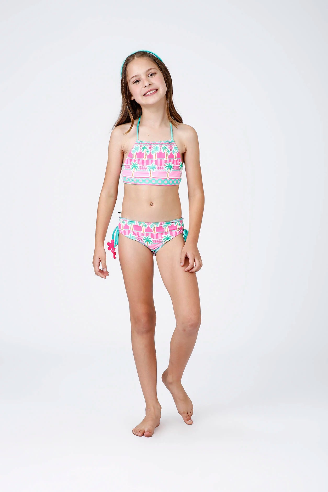 Biquíni Infantil Siri Kids Rosa Manu Tropicandy 43171