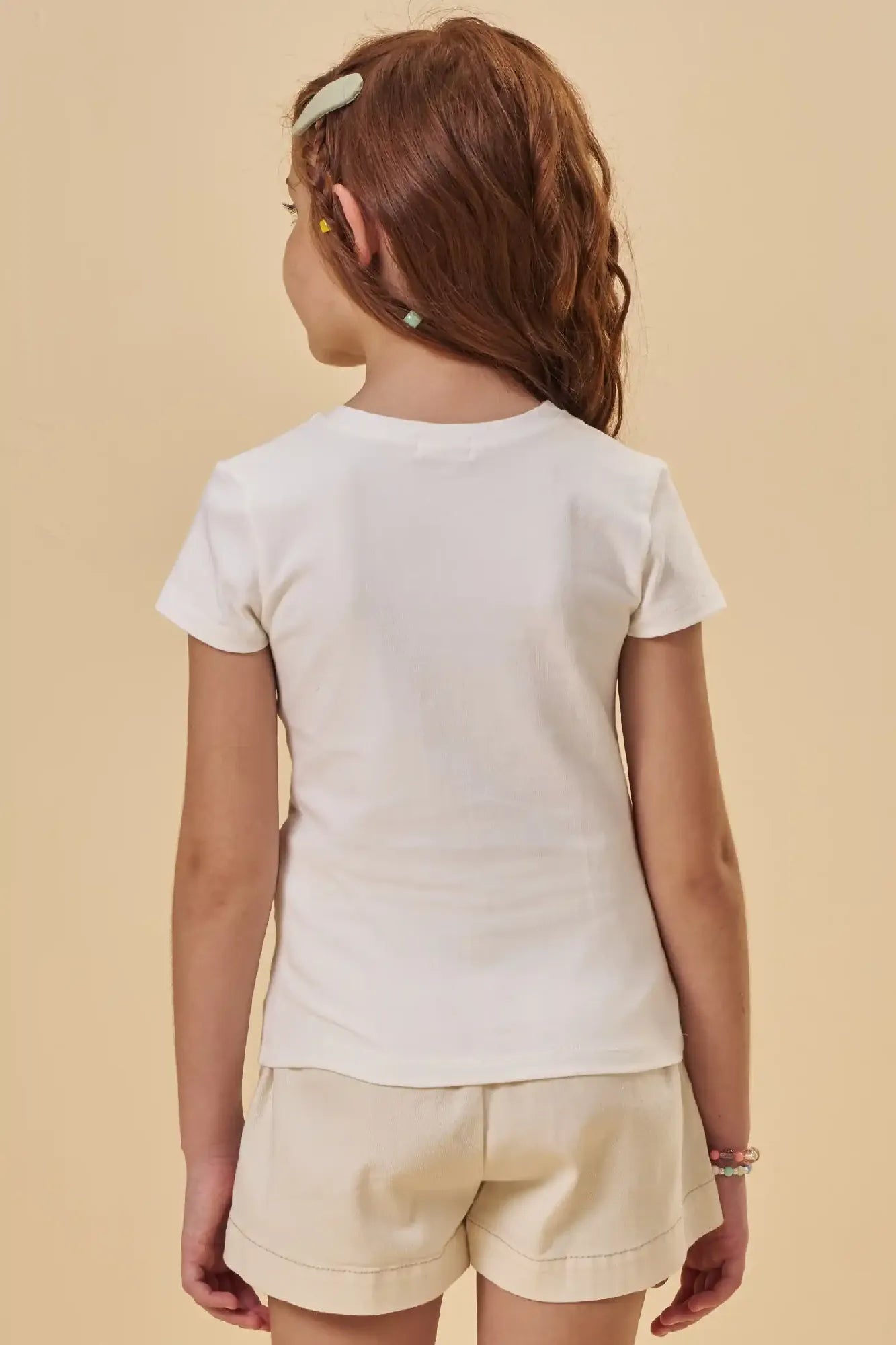 Blusa Infantil Menina Kukiê Branca Menina Florista