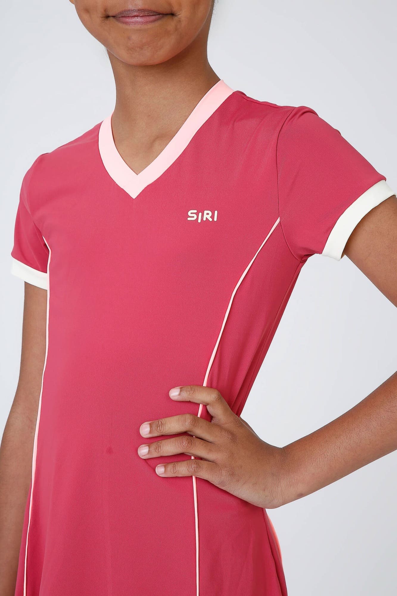 Vestido Infantil Siri Kids Sport Laura Vermelho 42623