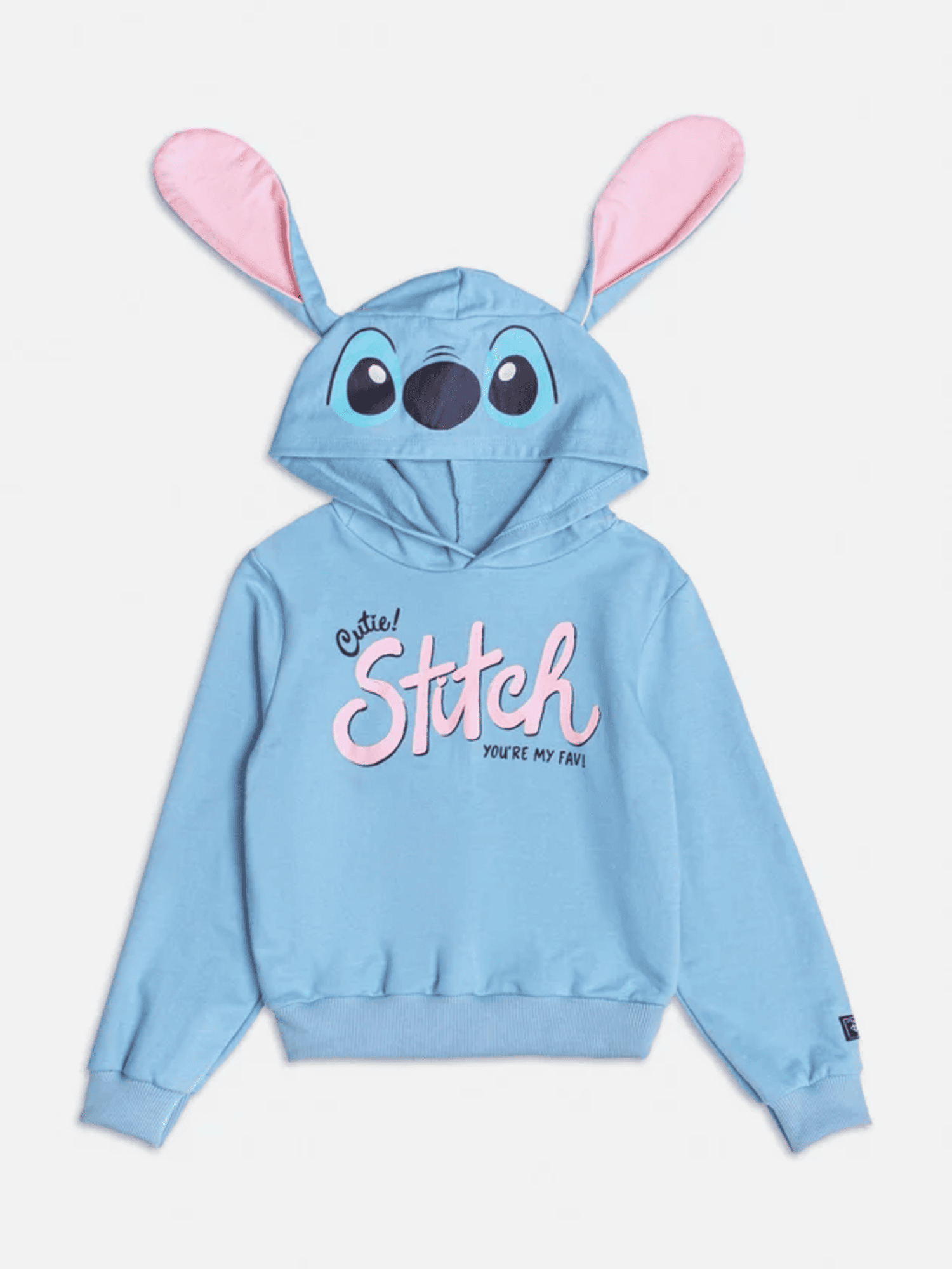 Casaco Infantil Momi Inverno Azul Stitch Disney