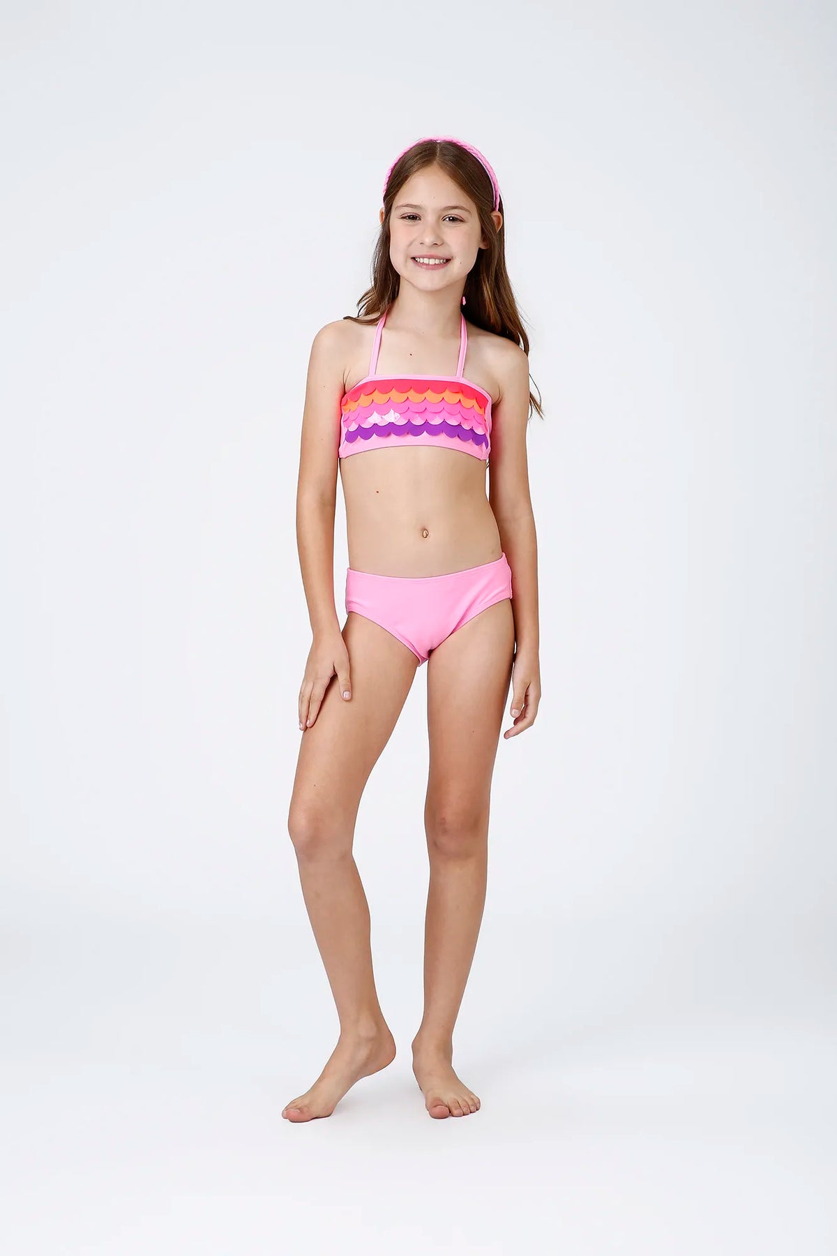 Biquíni Infantil Siri Kids Rosa Rafaela Cat Fish 43027