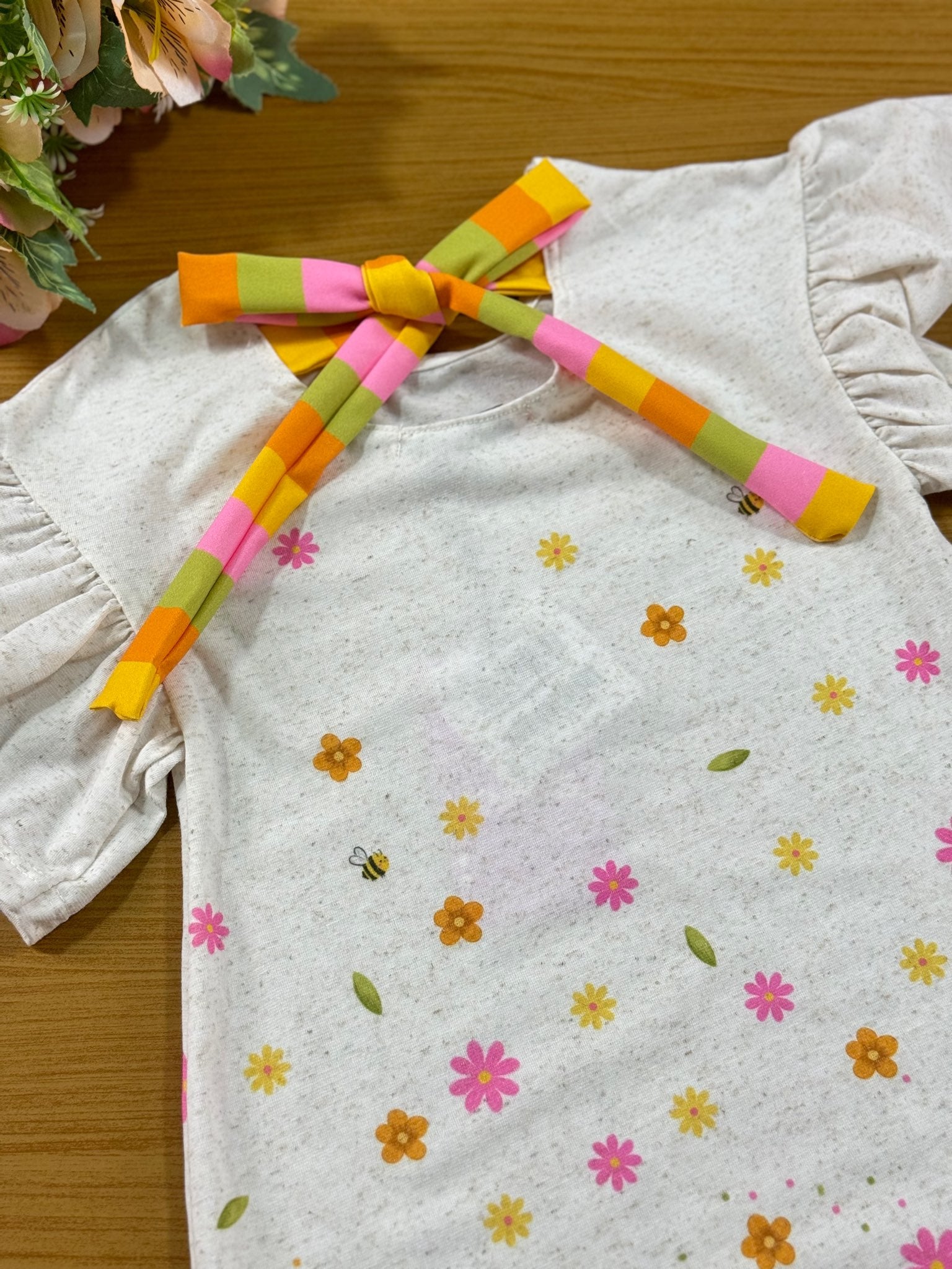 Vestido Infantil Kukie Alecrim Inverno Menina do Campo