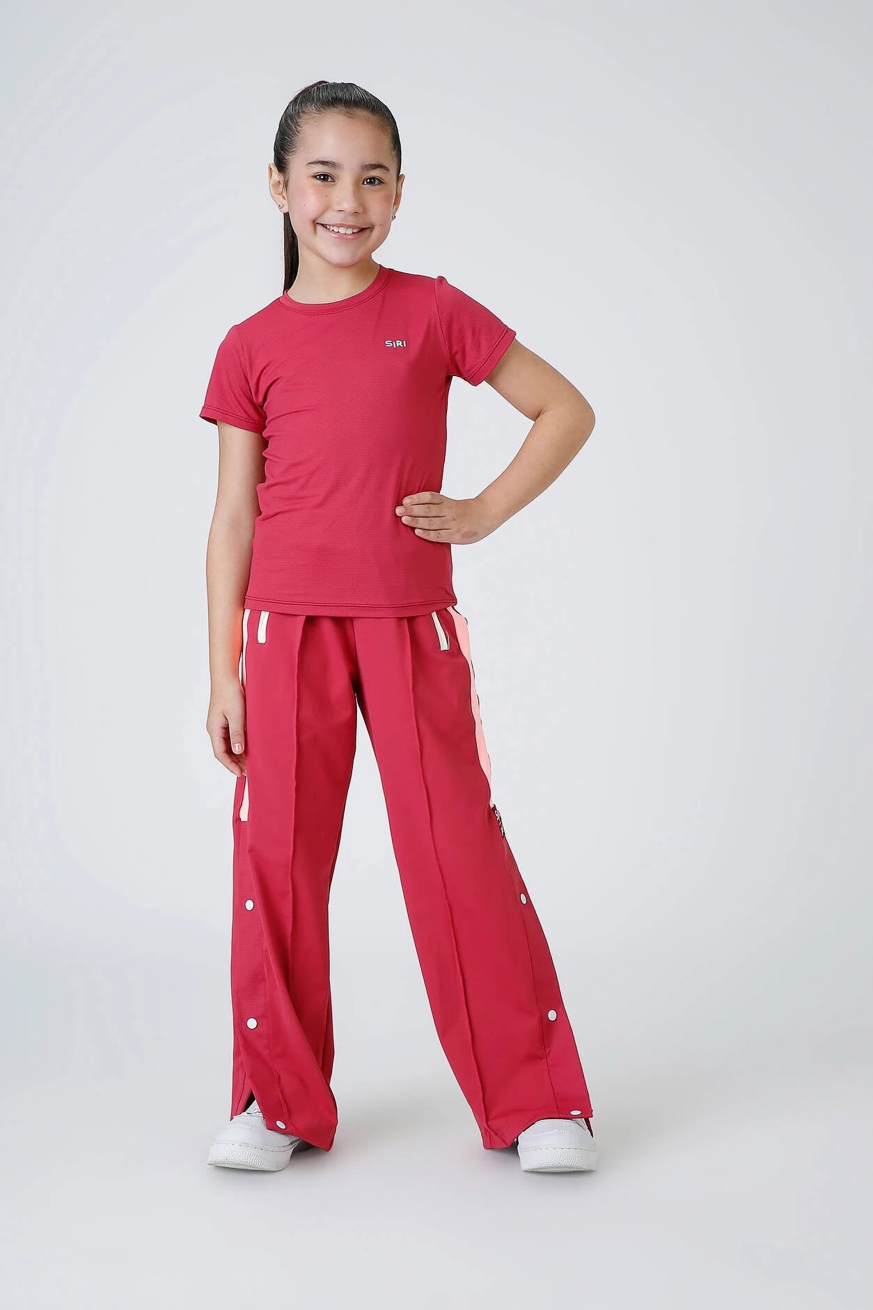 Calça Infantil Siri Kids Sport Térmica Bia Vinho 42630