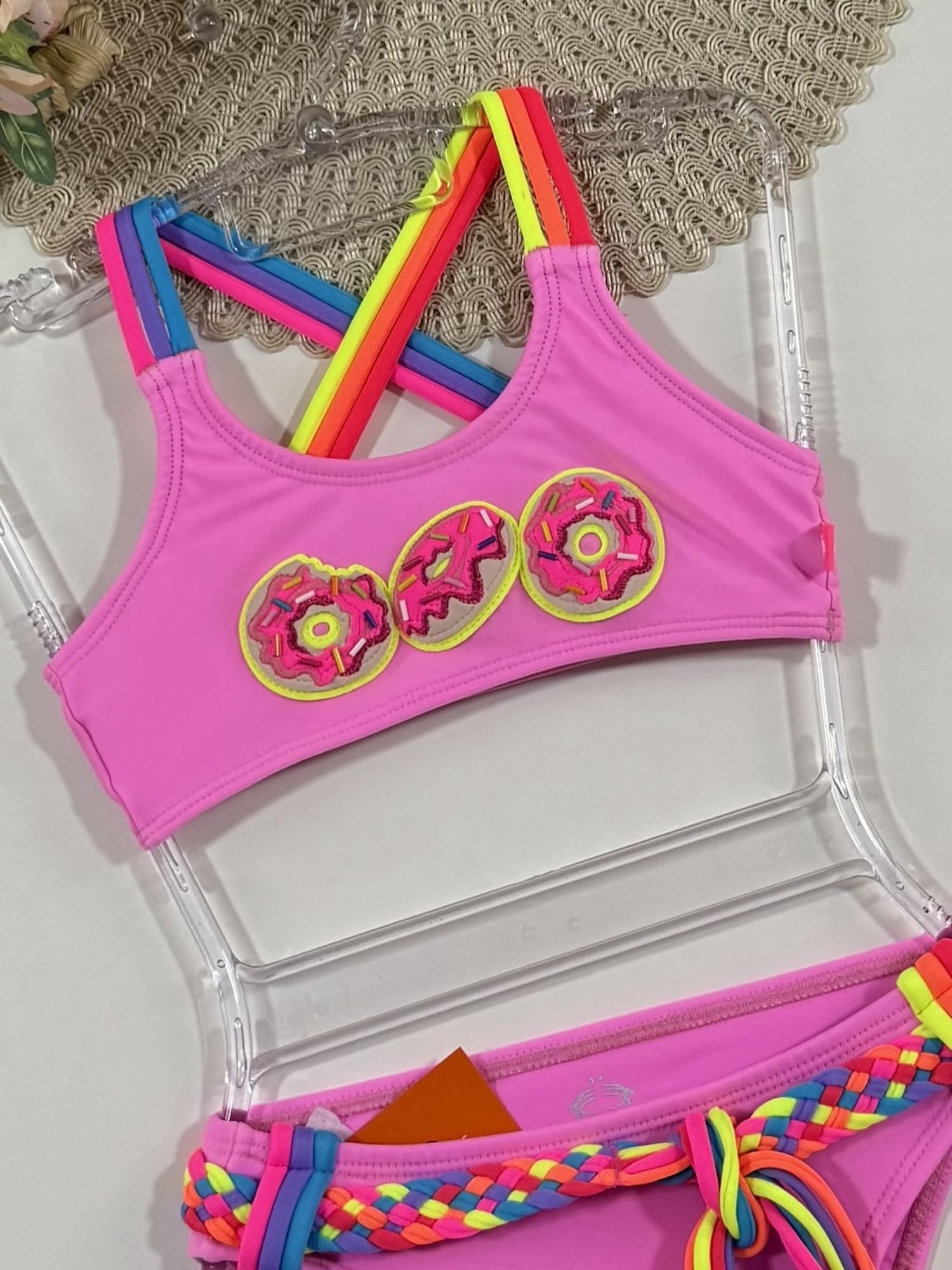 Biquíni Infantil Siri Kids Fernanda Donut 40139