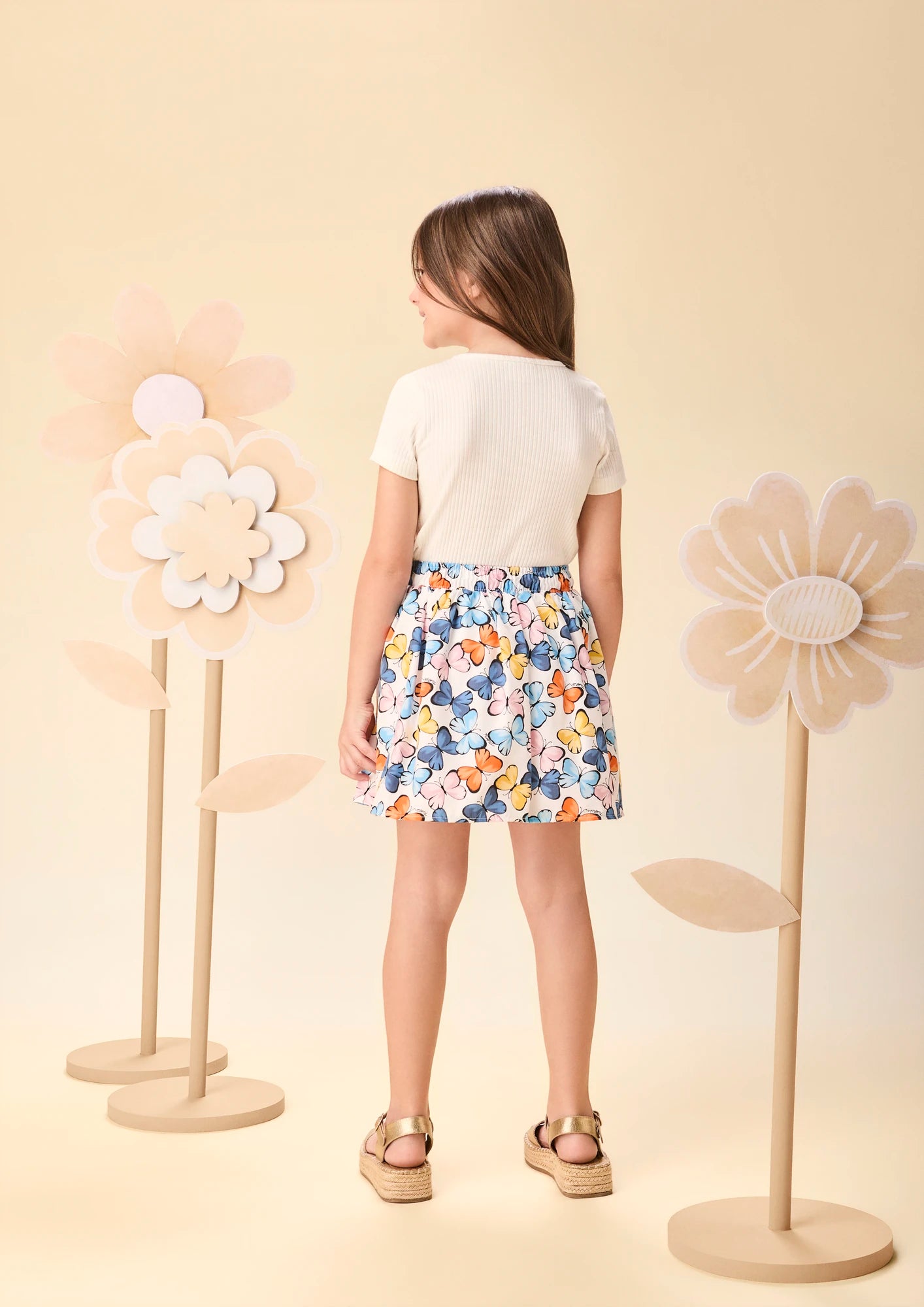 Conjunto Infantil Menina Momi com Saia e Blusa You Are My Sunshine