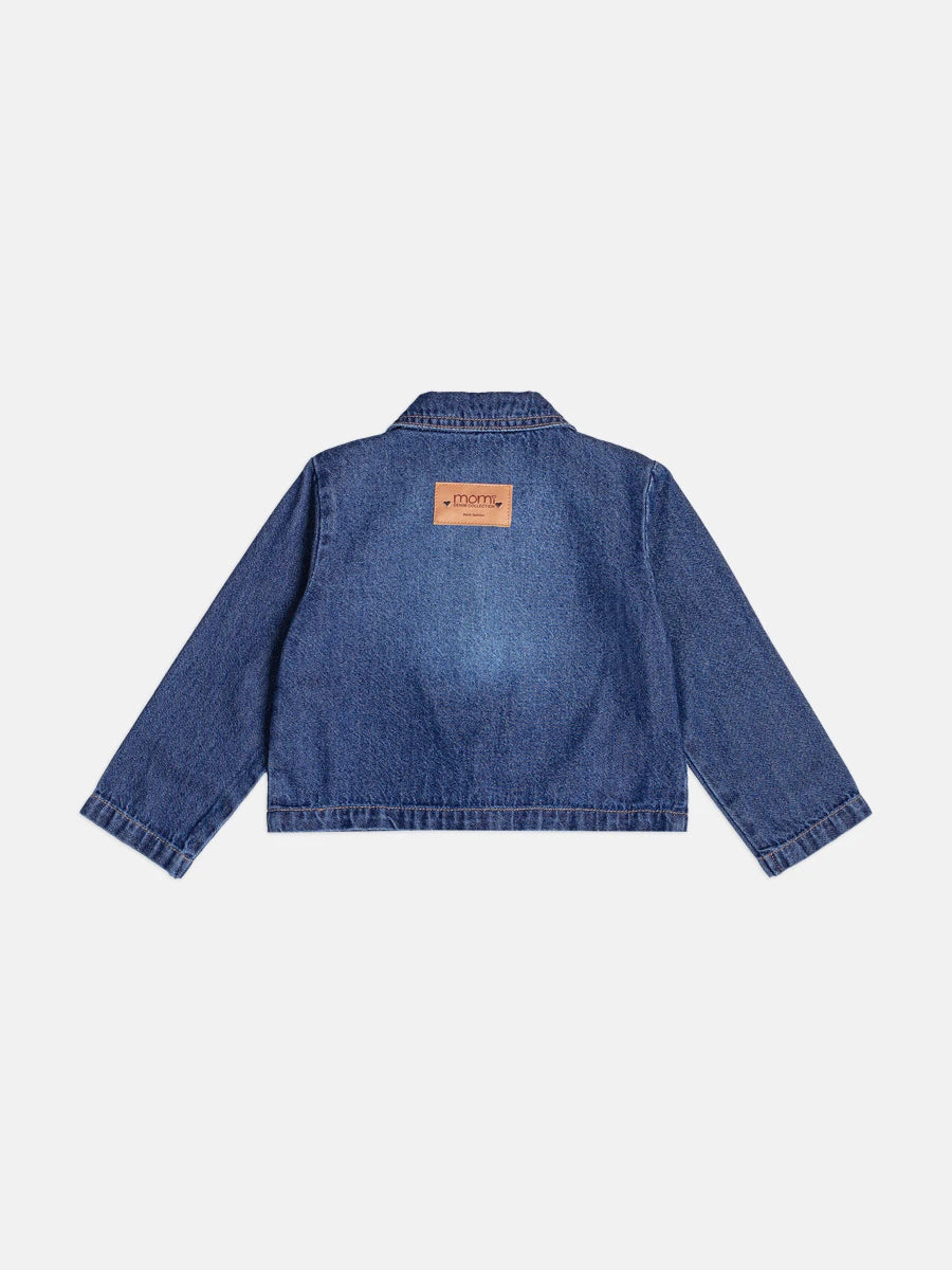 Jaqueta Infantil Momi Inverno Jeans