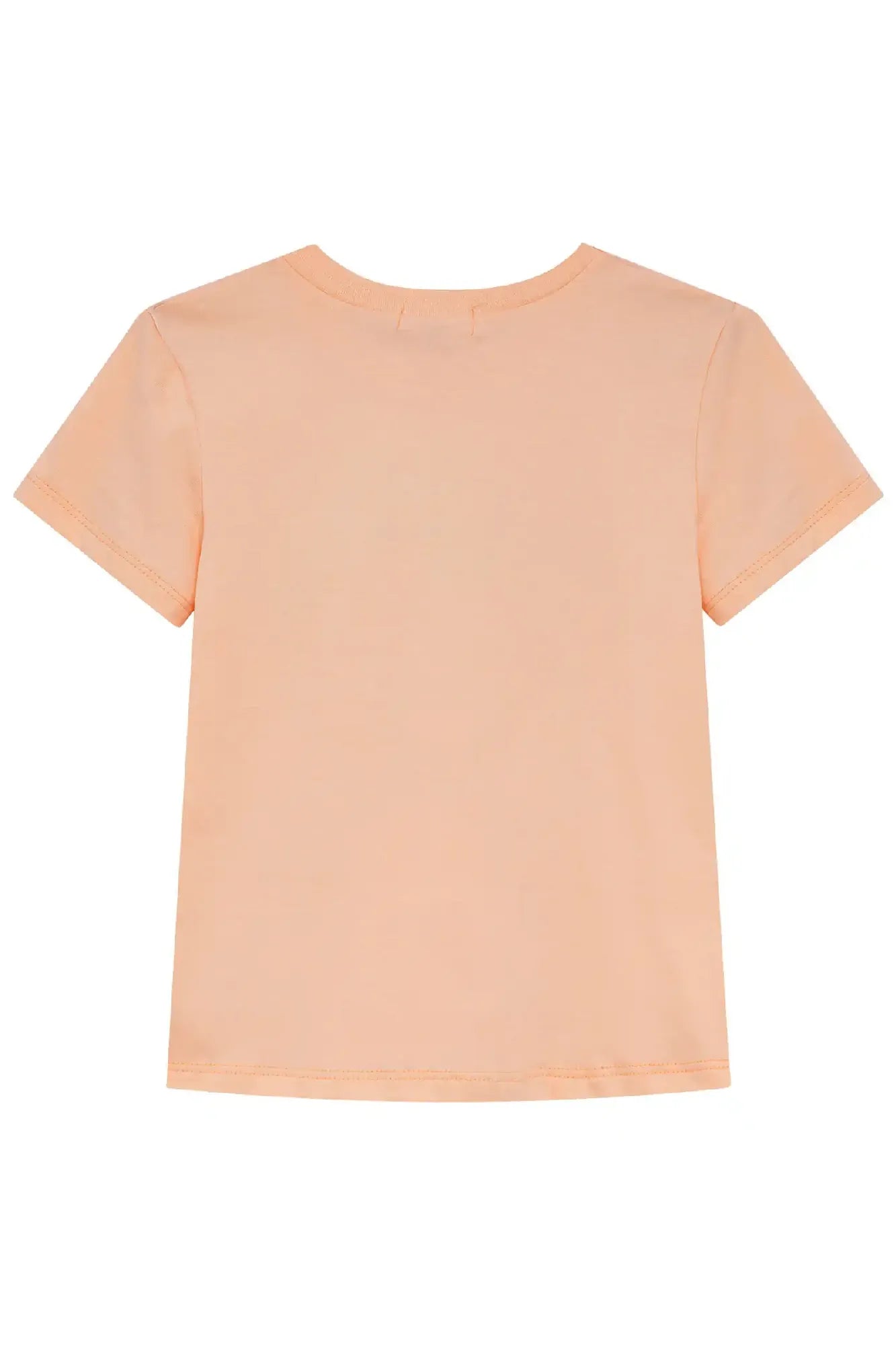 Blusa Infantil Menina Kukiê Salmão Ursinha Bloom