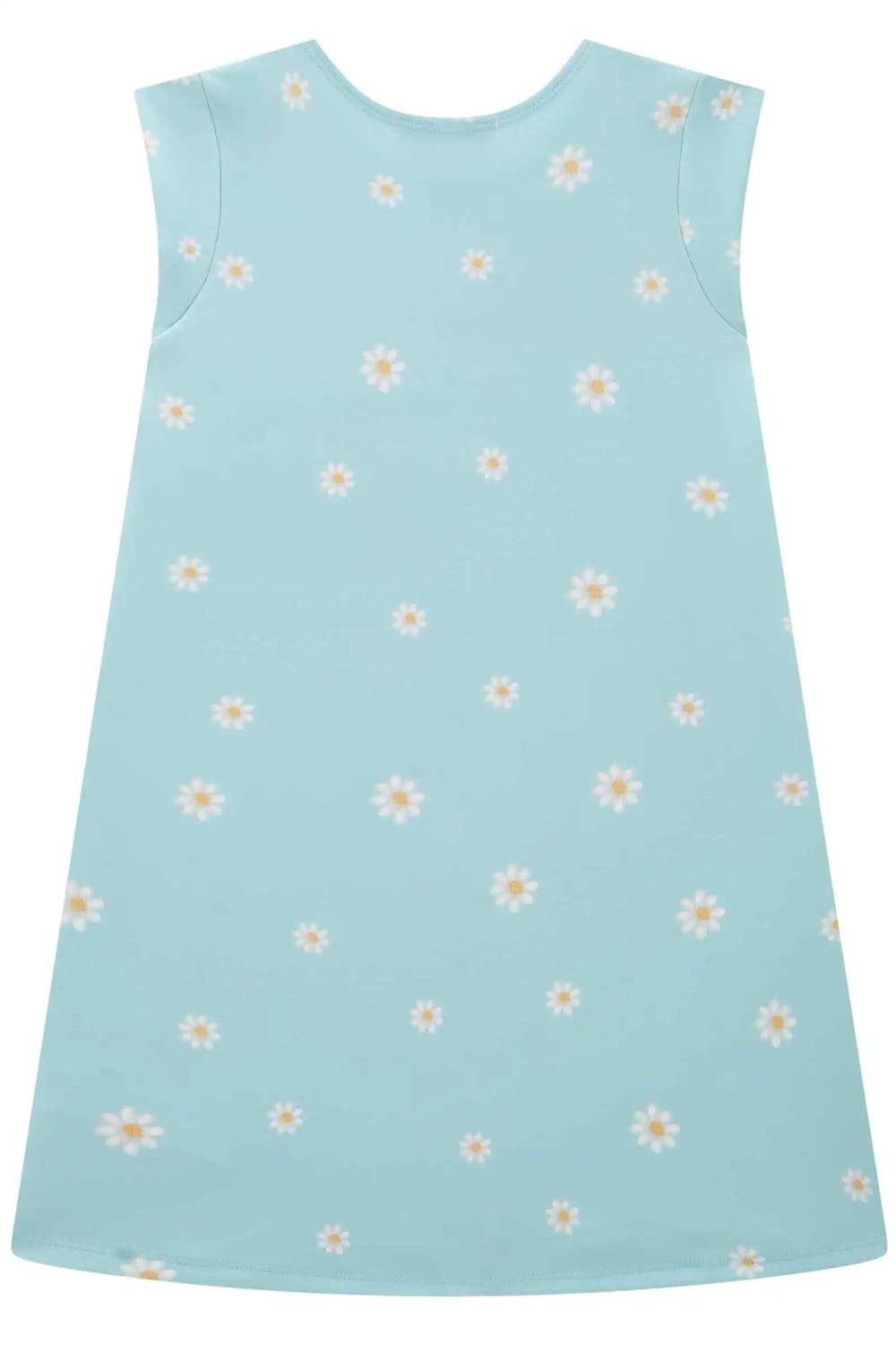Vestido Infantil Kukie Verão Azul Animais