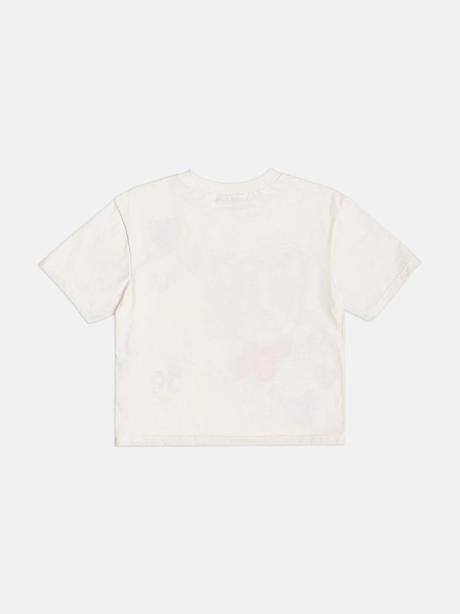 Blusa Infantil Menina Bimbi Branca Cachorrinha