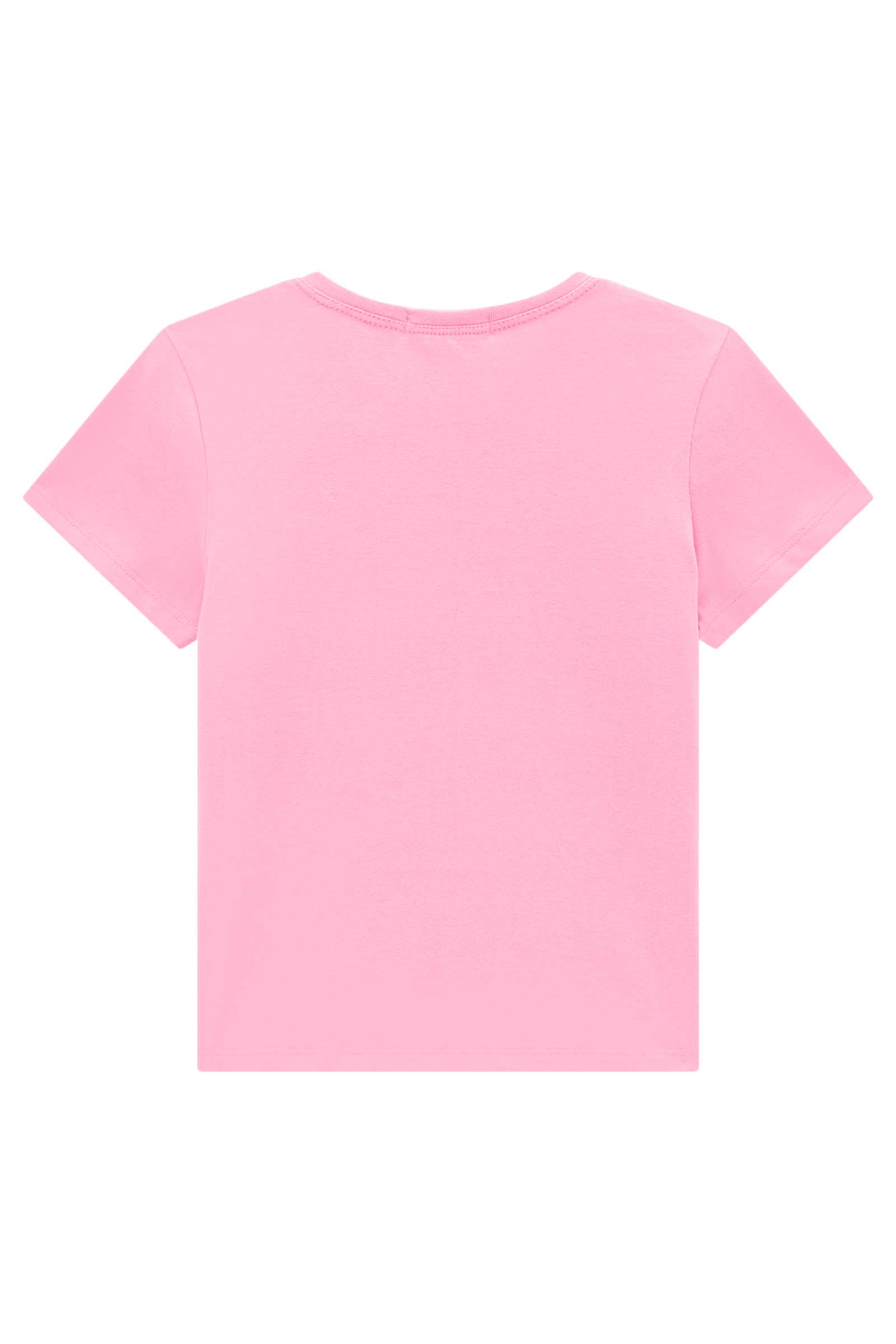 Blusa Infantil Kukie Verão Rosa Ursinho Love