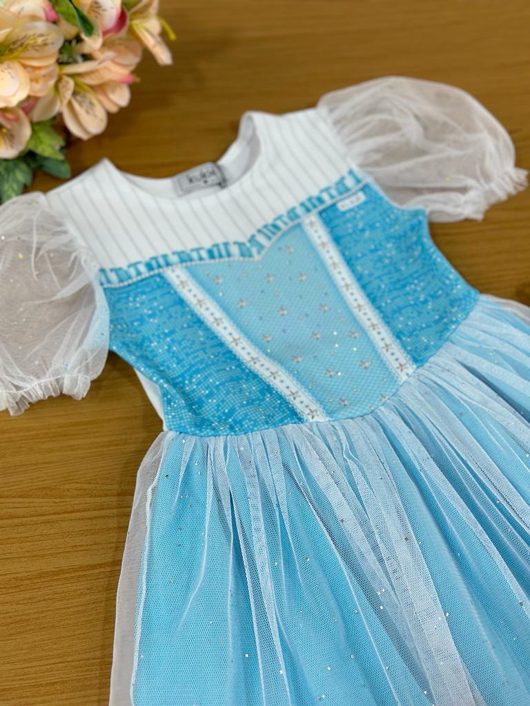 Fantasia Infantil Kukie Verão Frozen