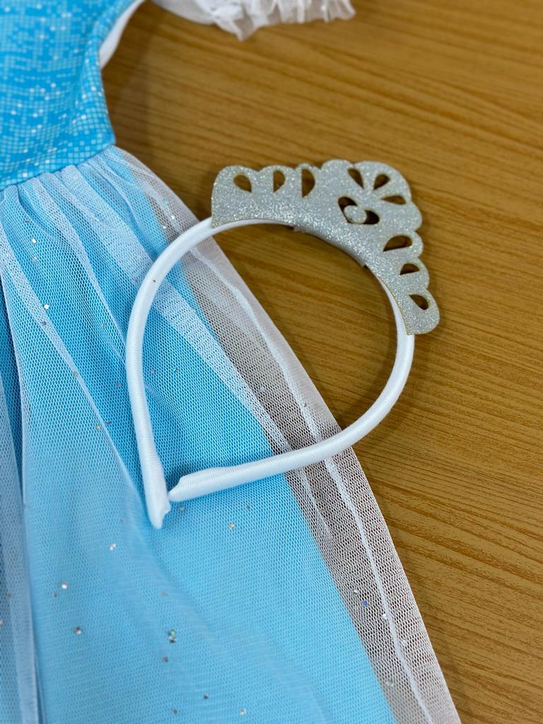 Fantasia Infantil Kukie Verão Frozen