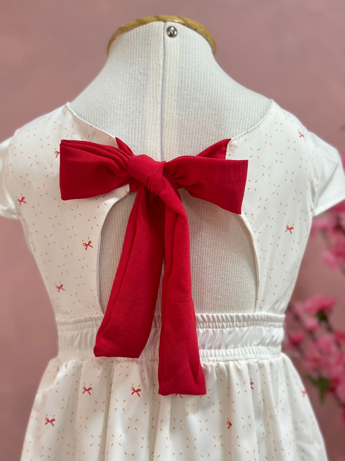 Vestido Infantil Kukie Verão Cachorrinha Natal