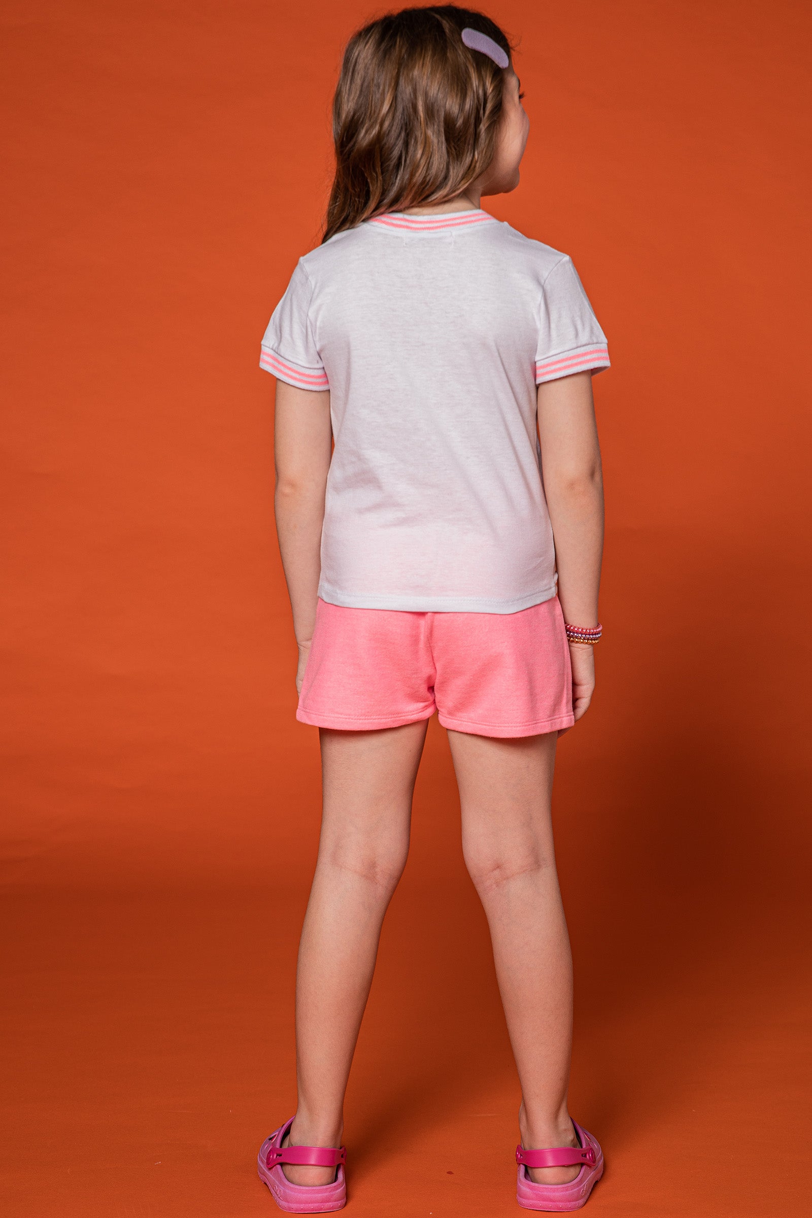 Conjunto Infantil Kukie Verão Com Shorts e Blusa Sorvetinho