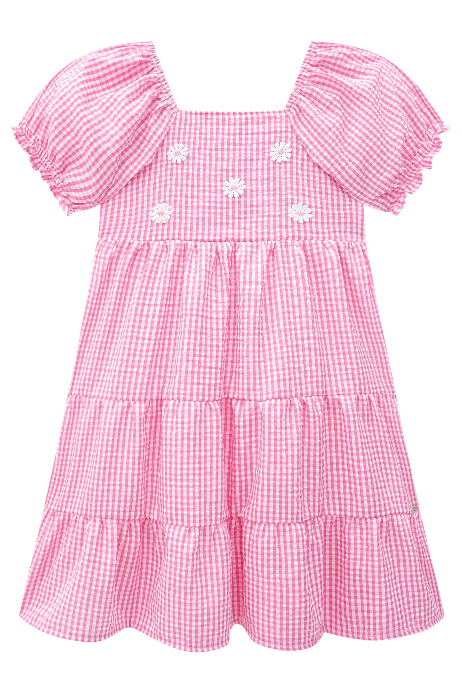 Vestido Infantil Kukie Verão Margarida
