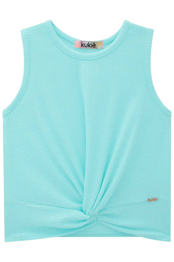 Blusa Infantil Kukie Verão Rosa Neon