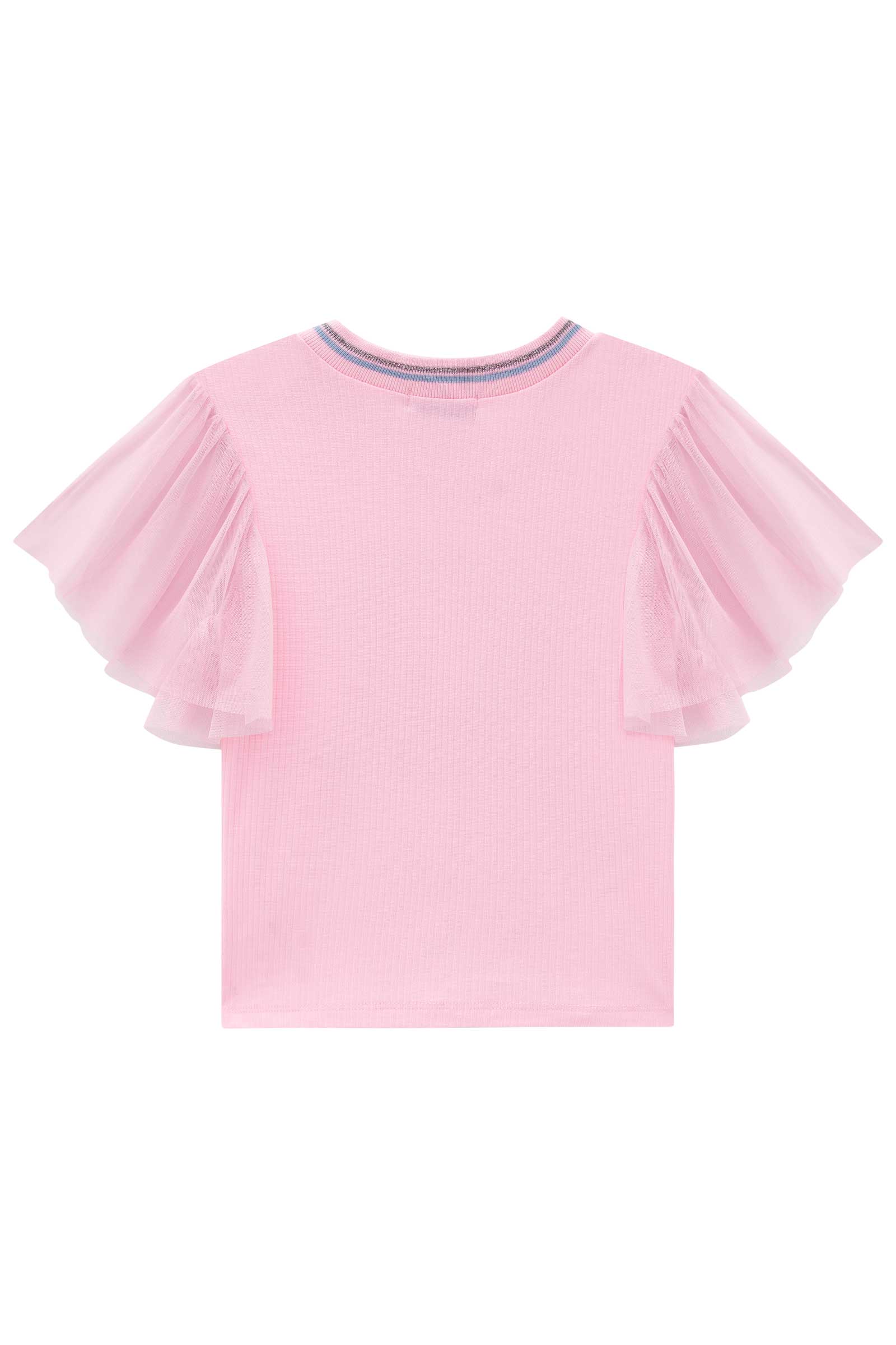 Blusa Infantil Kukie Verão Ursinha Rosa